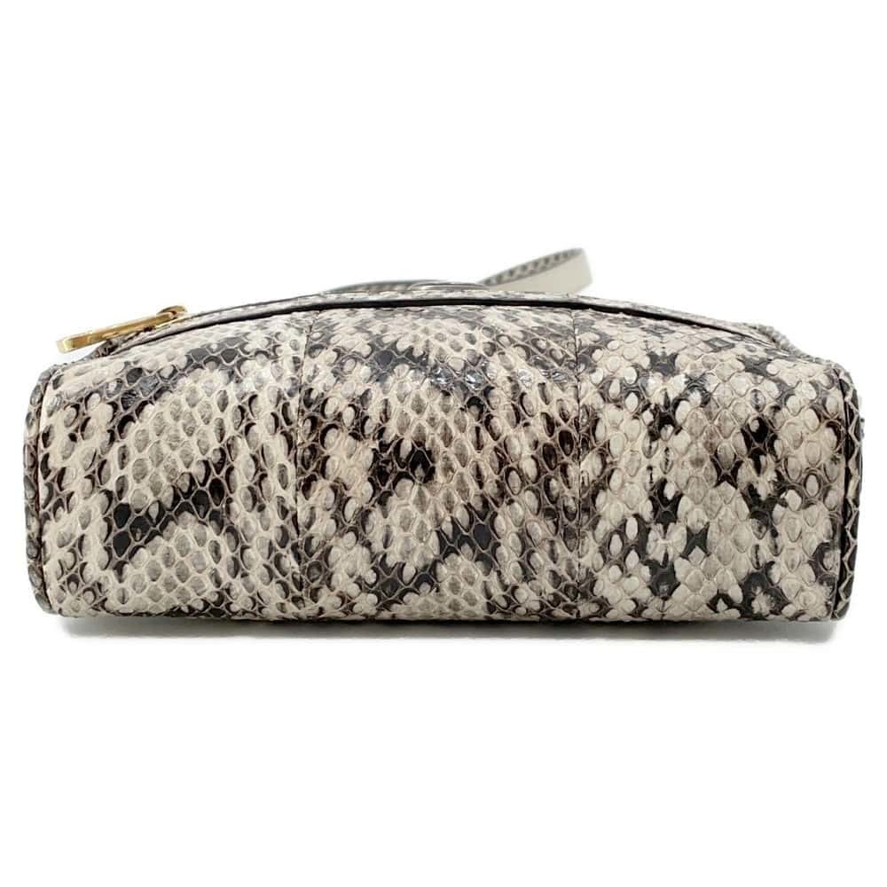 Gucci Black Python Bag Shoulder Ophidia Mini Leat… - image 3